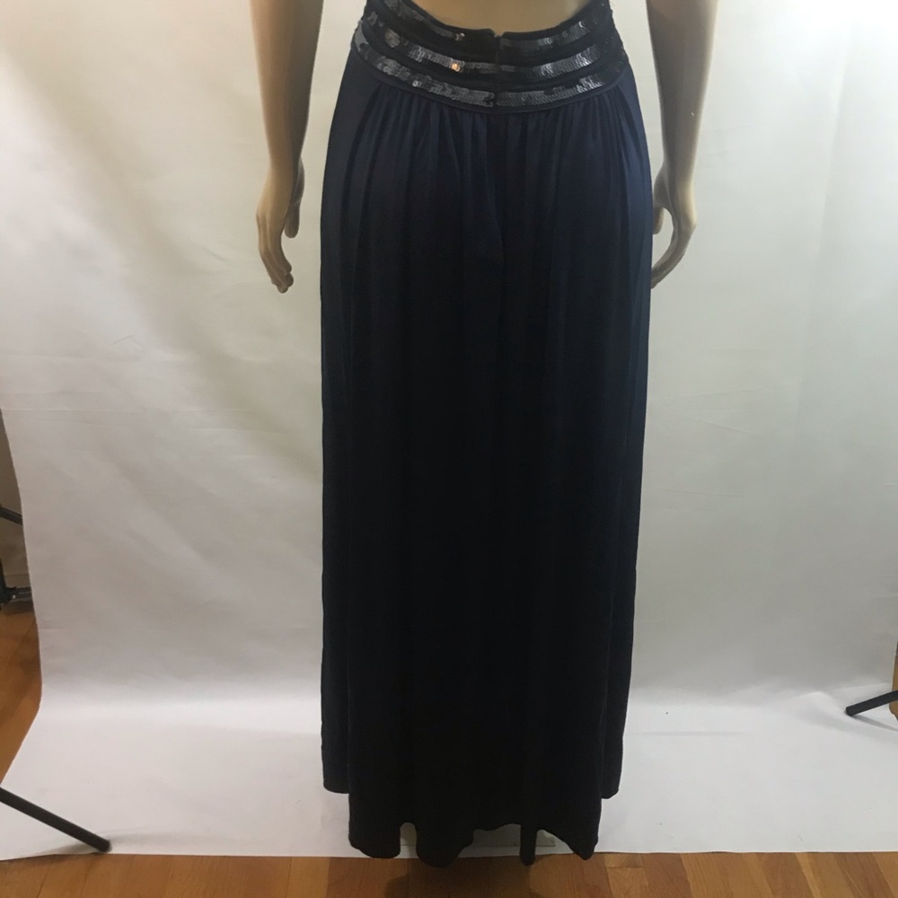 BCBG MAXAZRIA 👠🍷stunning Sexy satin Maxi dress - Picture 16 of 16